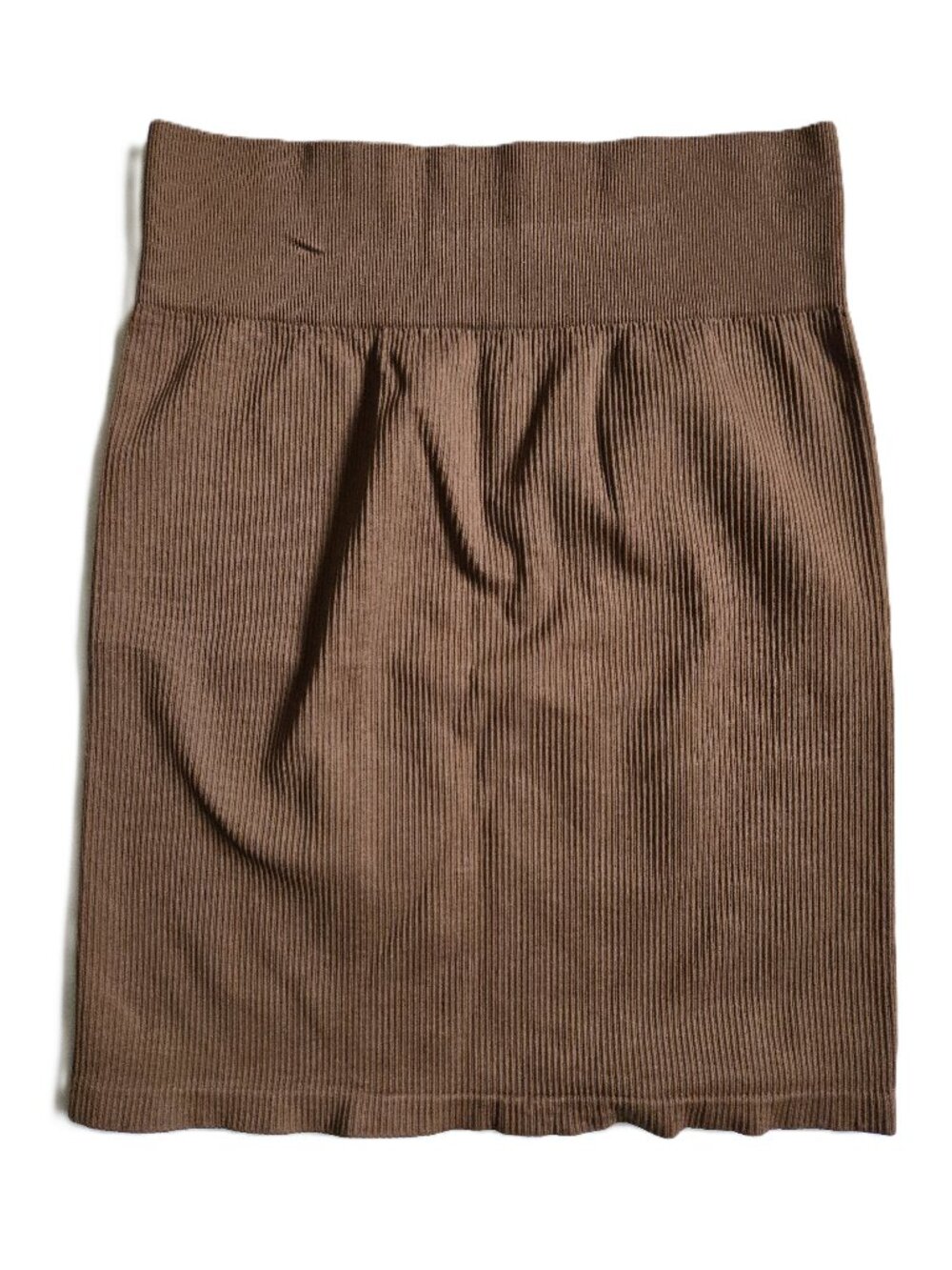 OQQ Stretchy Ribbed High Waist Casual Mini Skirt NWOT